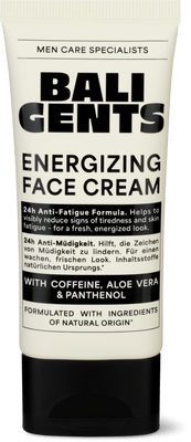 Bali Gents Energizing Face Cream Coffeine, Aloe Vera & Panthenol