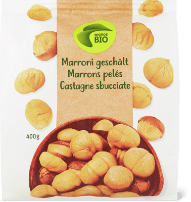 Bio Marroni geschält