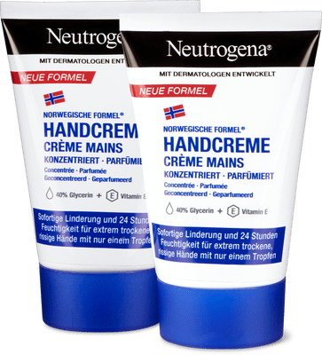 Neutrogena Crema per le mani  con profumo, gilcerina e vitamina E