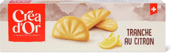 Créa d'Or Lemon Wedge Biscuits