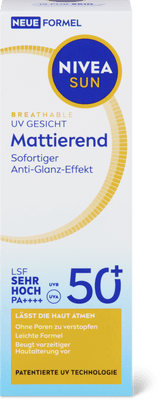Nivea Crema solare Shine Control IP 50