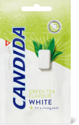 Candida White Gomme da masticare Tè verde