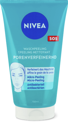 Nivea Peeling nettoyant SOS Affine le grain de la peau