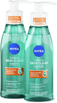 Nivea Derma Skin Clear Waschgel Duo