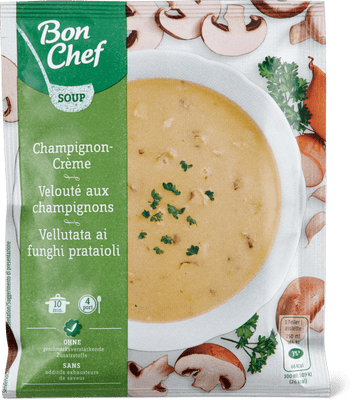 Bon Chef Velouté aux champignons Migros Migipedia