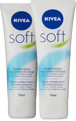 Nivea Tube de crème hydratante rafraîchissante Soft