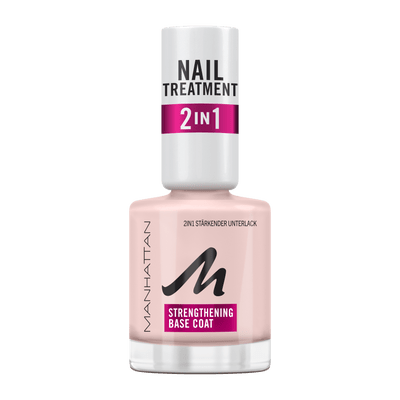 Manhattan Nail Treatment 2in1 Strengthening Base Coat Clear