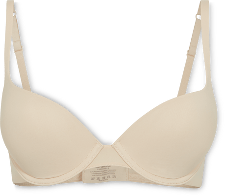 Ladies Microfibre bra wired pushed