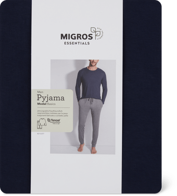 Pigiama Girocollo Modal Basics