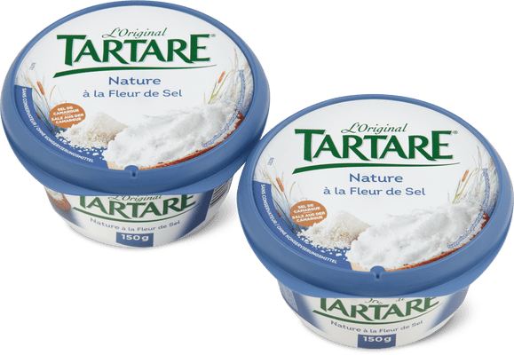 Tartare Frischkäse fleur de sel