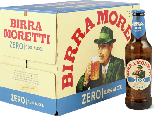 Birra Moretti Zero senz'alcol