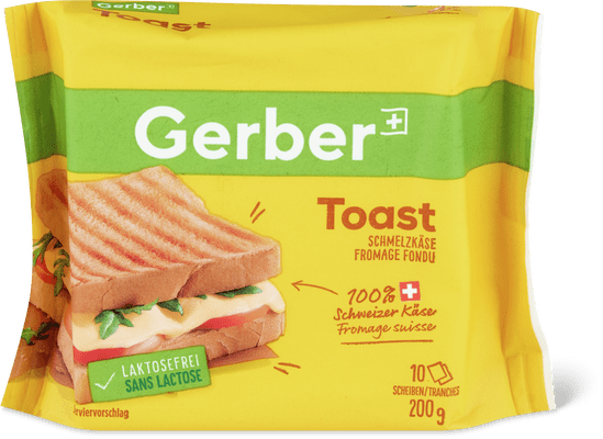 Gerber Schmelzkäse Toast