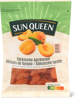 Sun Queen Albicocche turche dolci secche e snocciolate
