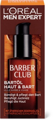 L'Oréal Men Expert Barber Club Bartöl mit ätherischem Zendernholzöl