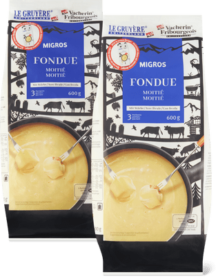 Migros Fondue Moitié-Moitié