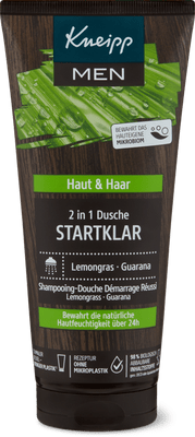 Kneipp Men Startklar 2in1 Dusche  Lemongras & Guarana