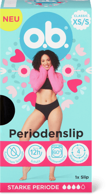 O.B. Periodenslip XS/S