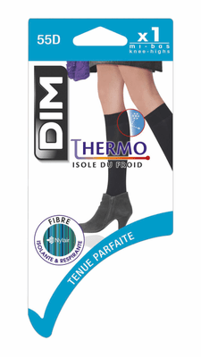 Kniestrümpfe DIM MB Thermo