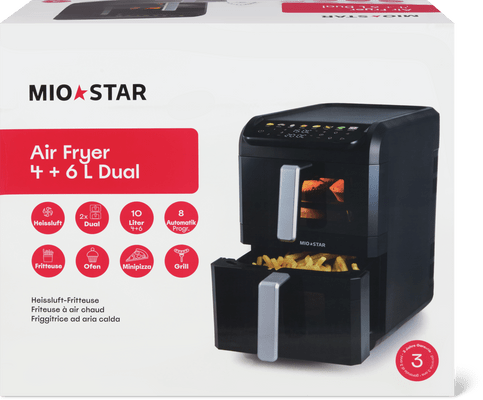 Mio Star Dual Air Fryer Basket