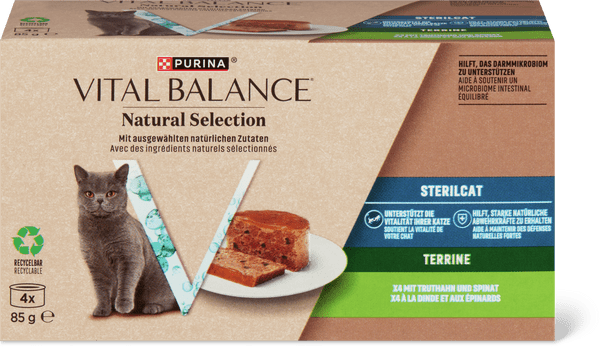 Vital Balance Natural Selection Turkey Terrine, Sterilised