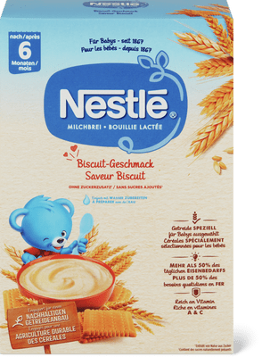 Nestlé Milchbrei Biscuit-Geschmack nach 6 Monaten
