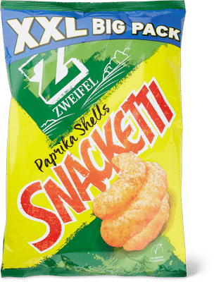Zweifel Snacketti Paprika Shells