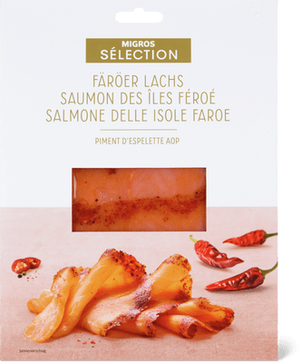 Sélection Färöer Lachs Piment d'espelette