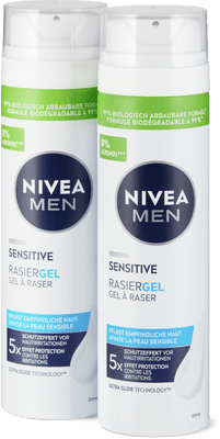 Nivea Men Sensitive Rasiergel 0% Alkohol
