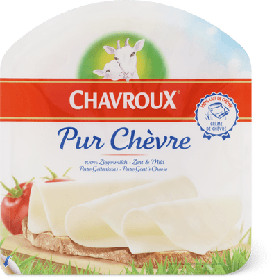 Chavroux Ziegenkäse Scheiben