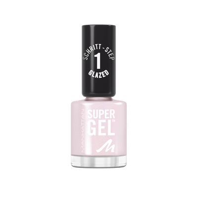 Manhattan Super Gel Nail Polish Glazed-Donut 105 Pink Glazed