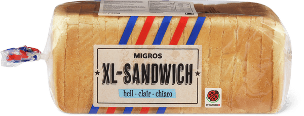 Migros IP-SUISSE XL-Pane per sandwich chiara