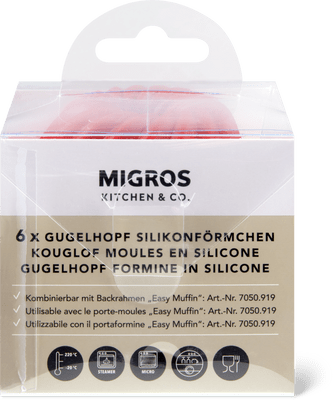 Silikonförmchen Gugelhopf