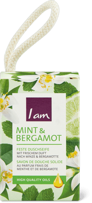 I am Feste Duschseife  Mint & Bergamot