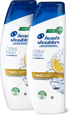 Head & Shoulders Shampoo Citrus Fresh Antiforfora