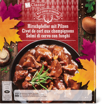 M-Classic Hirschpfeffer gekocht