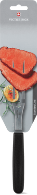 Victorinox Forchettone nero, acciaio, lama: 15 cm
