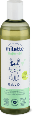 Milette Baby Care Naturals aha! Oil non-scented, sunflower oil