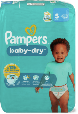 Pampers Couches Taille 5, 11-16 kg