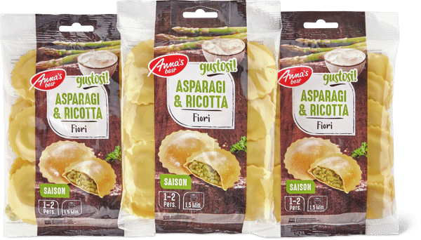 Anna's Best Fiori Asperges & ricotta