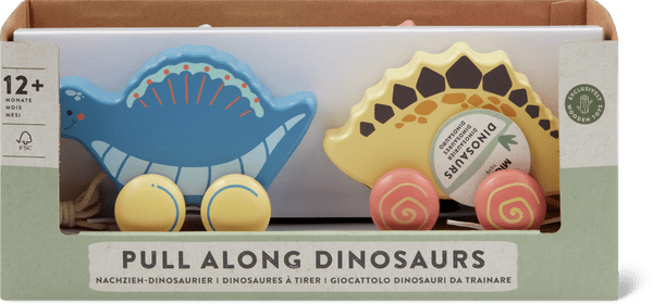 Migros Toys Pull-Along Animals Assorted