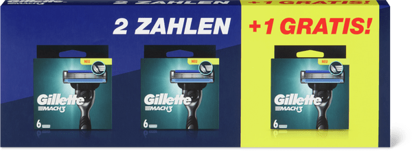 Gillette Gillette MACH3 18X