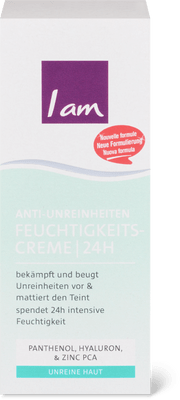 I am Anti-Unreinheiten 24H Feuchtigkeitscreme