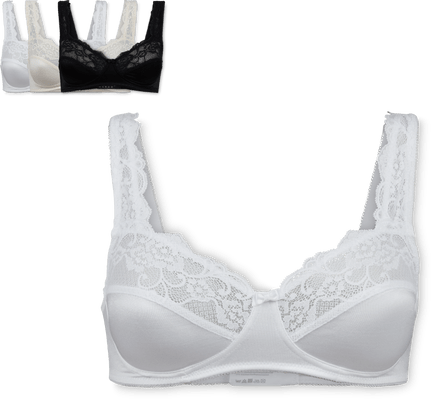 Ladies Classic bra wire less non padded
