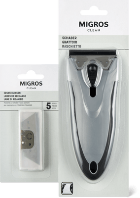 Migros Clean Set Schaber und Klinge
