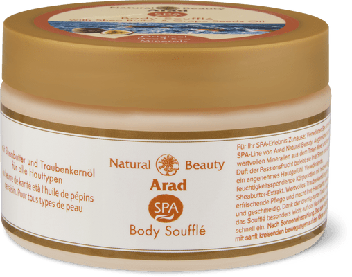 Arad Body Soufflé Burro di karité e olio di semi d'uva