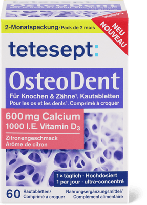 Tetesept Osteodent Calcium Kautabletten