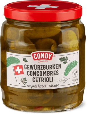 Condy Schweizer Gewürzgurken