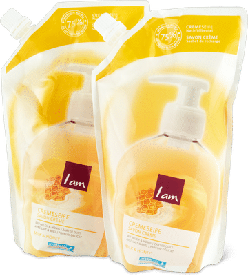 I am Cremeseife Milk & Honey, Refill