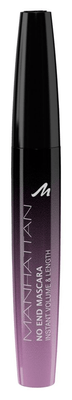 Manhattan No End Mascara - Instant Volume & Length 1010N Black