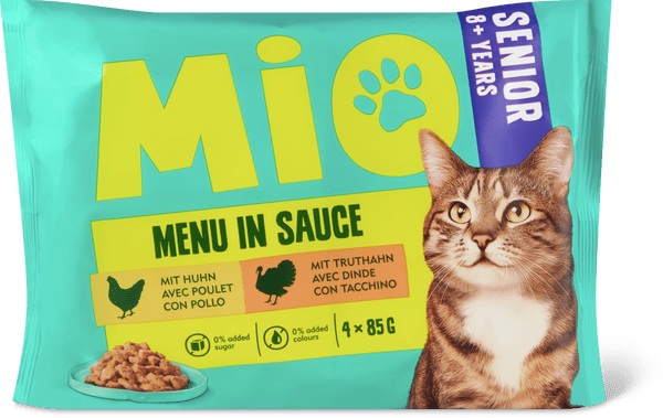 Mio Senior Menu pollo/tacchino in salsa